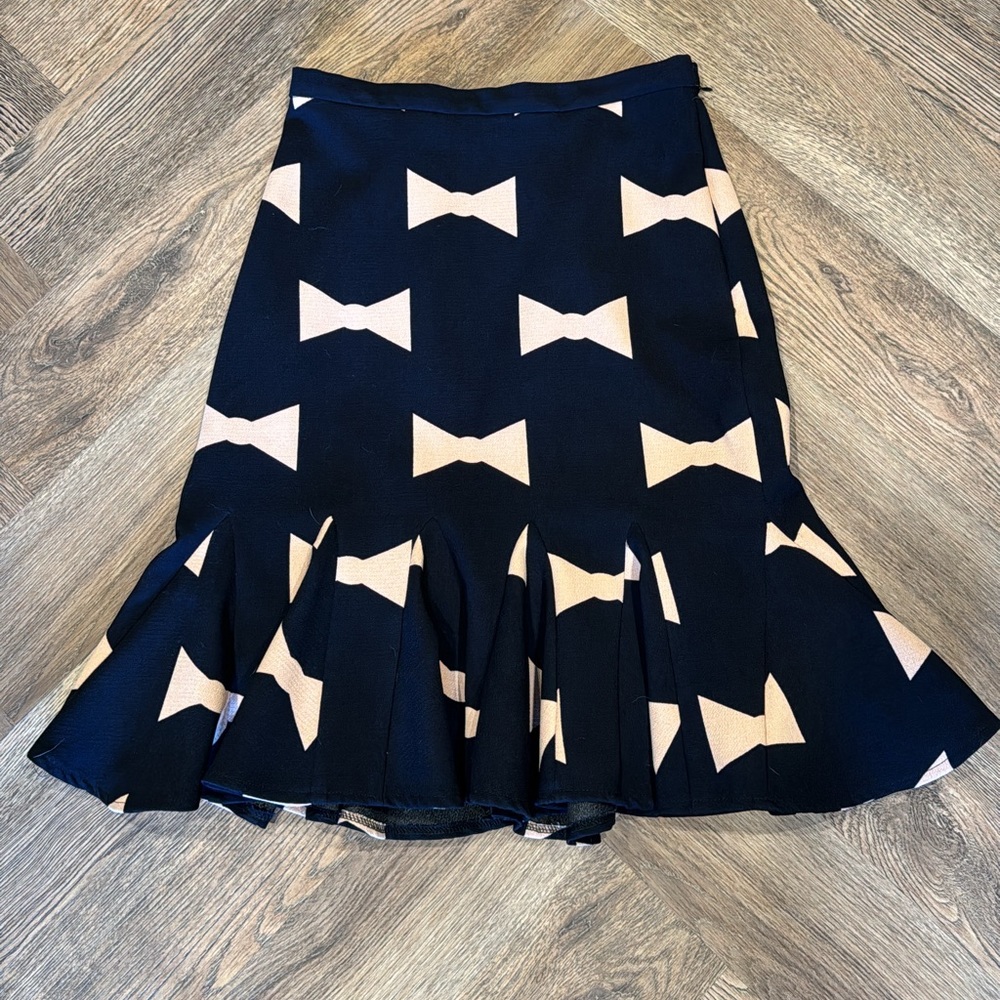 Anthropologie eva Franco bow tie skirt